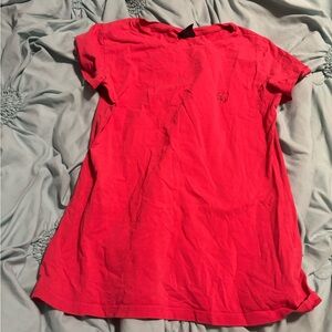Women's Short Sleeve Red Tee